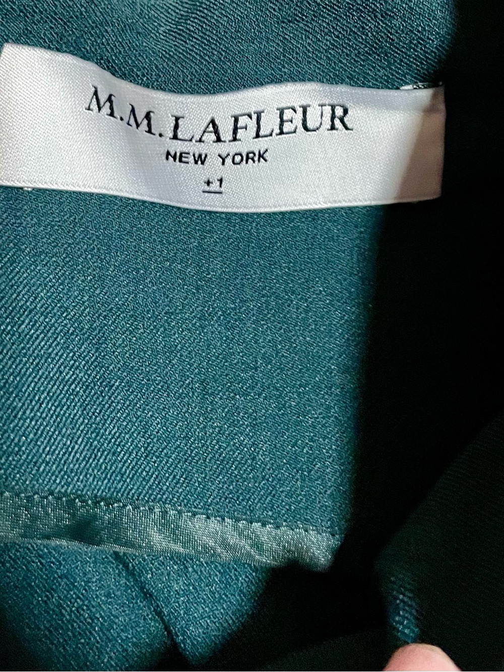 MM Lafleur Green Fitted Dress Size 1X